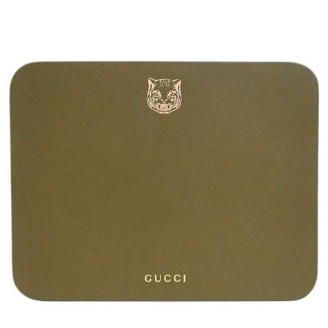 gucci mouse pad leather|Gucci GG Leather Mouse Pad .